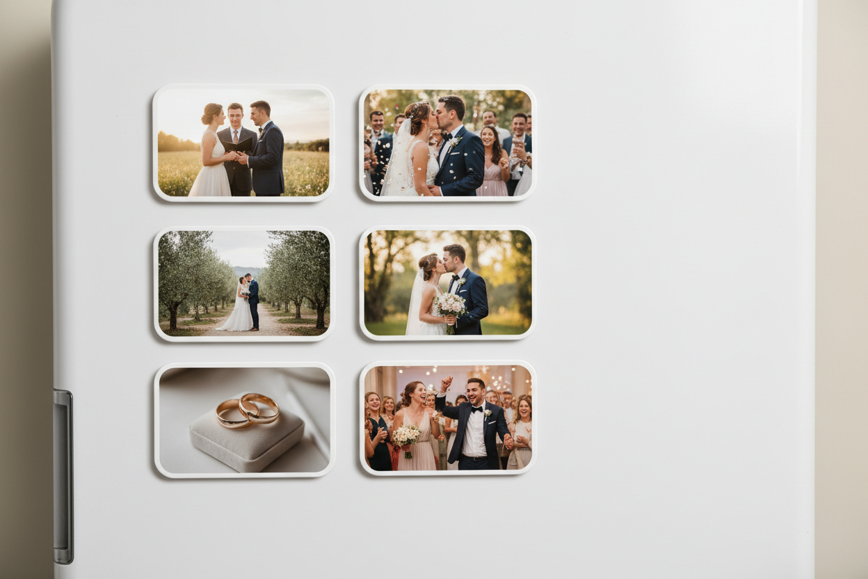 Custom Photo Magnets Sets "2 X"2