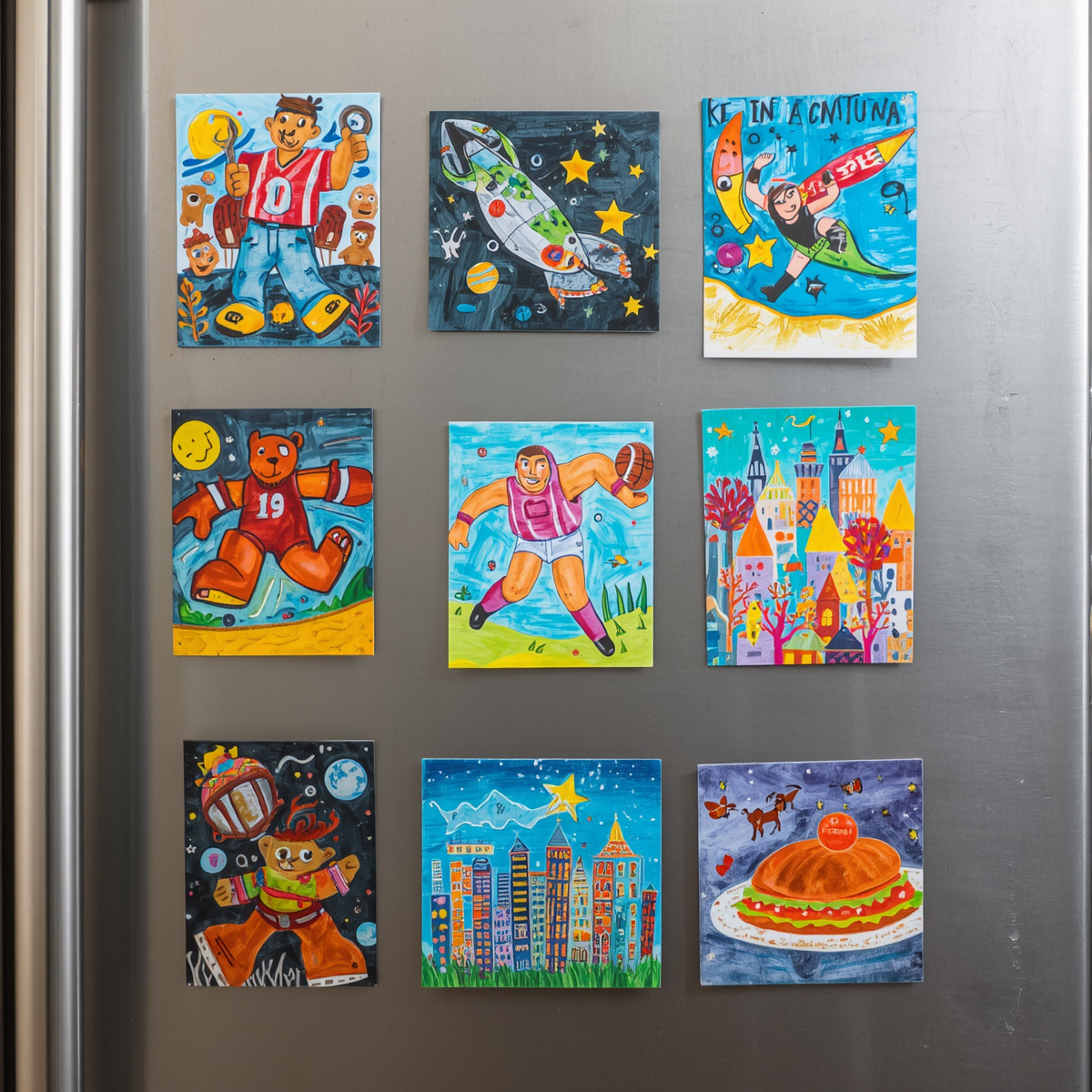 Custom Photo Magnets Sets